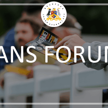 Fans Forum To Be Held Saturday the 24th of August