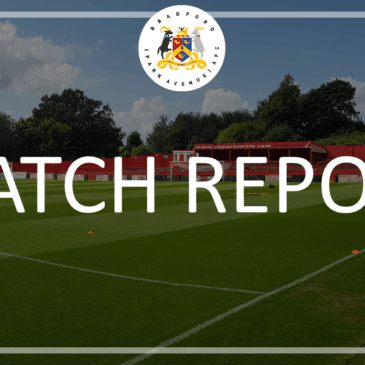 Match Report: Alfreton Town 4-0 Bradford (Park Avenue)