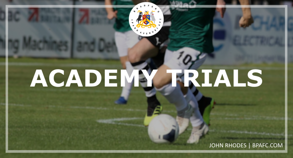 Academy Set To Players To Scholarship Trial Day Bradford (Park Avenue) AFC
