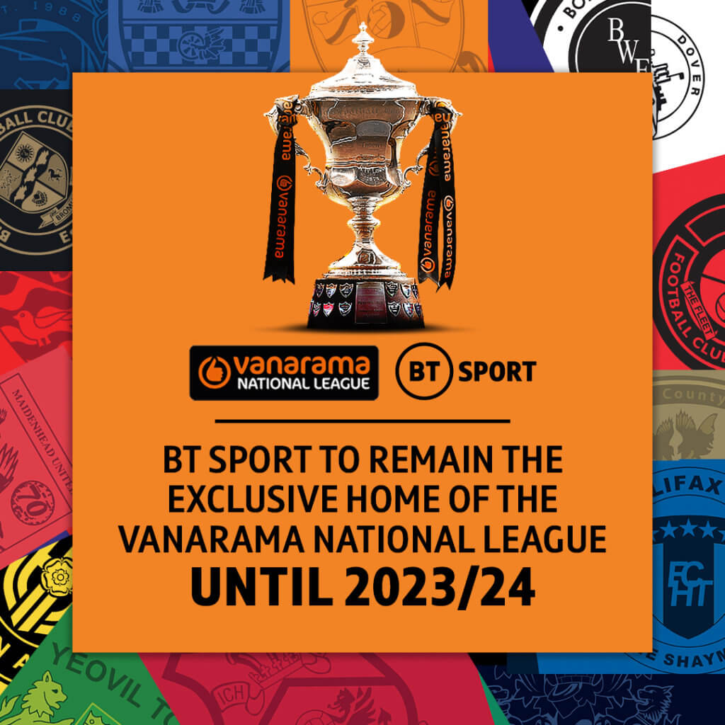 BT SPORT TO REMAIN THE HOME OF THE NATIONAL LEAGUE Bradford (Park