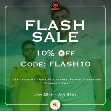 End of January Flash Sale!