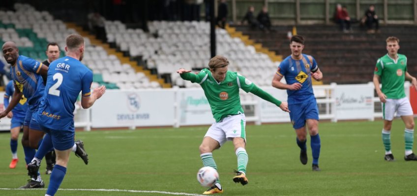 First goal, scored by Longbottom