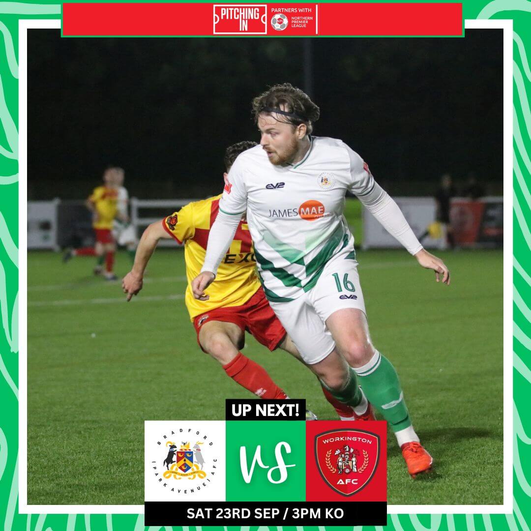 Bradford (Park Avenue) AFC News - MATCH PREVIEW – Workington (H)