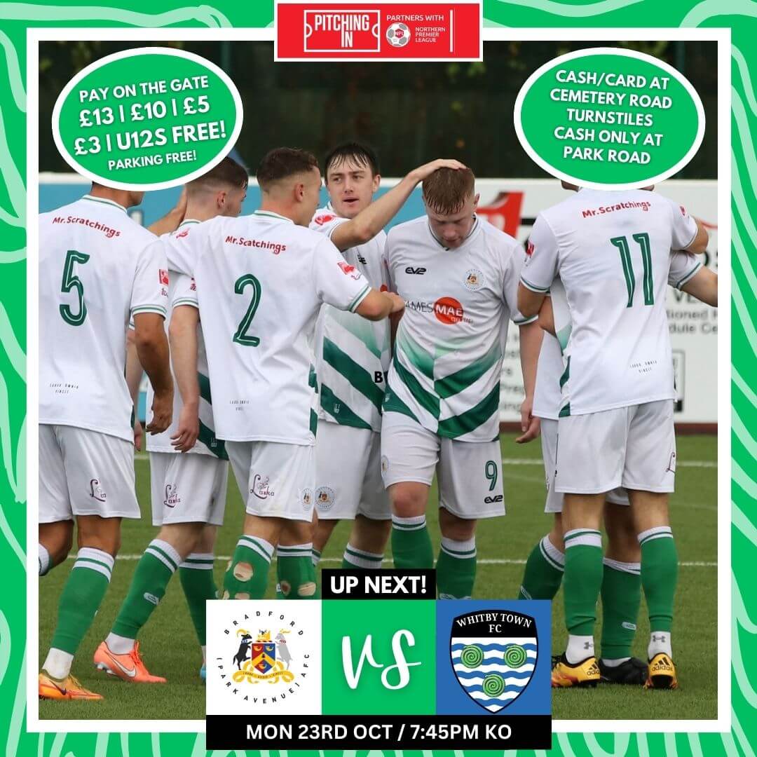 Bradford (Park Avenue) AFC First Team Match Previews