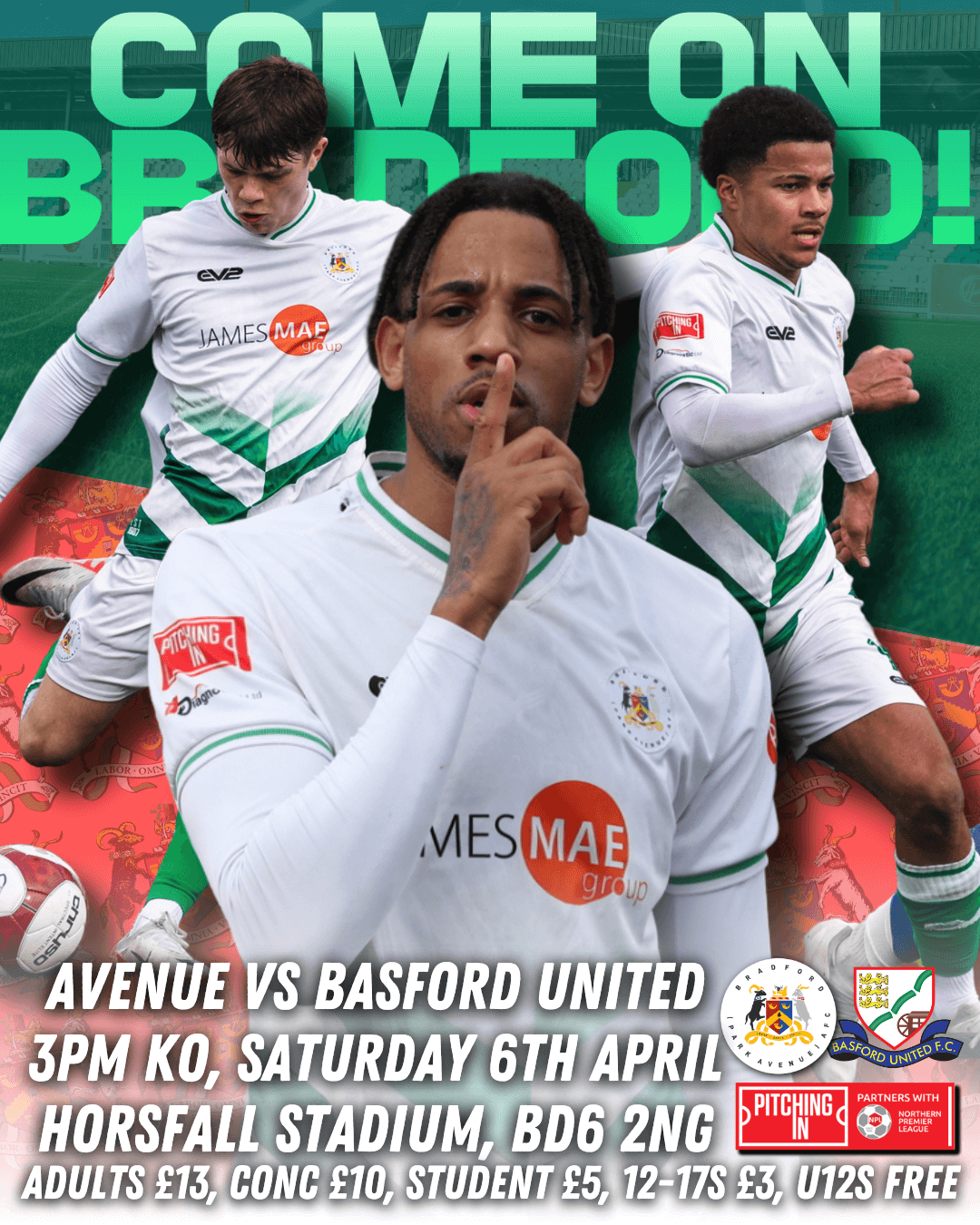 Bradford (Park Avenue) AFC News - You know where to be on Saturday, # ...