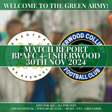 Bradford (Park Avenue) claim biggest win of the season in 4-1 thriller vs Sherwood Colliery.