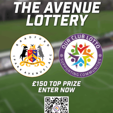 Bradford (Park Avenue) AFC Launch ‘The Avenue Lottery’ to Support the Future of the Club