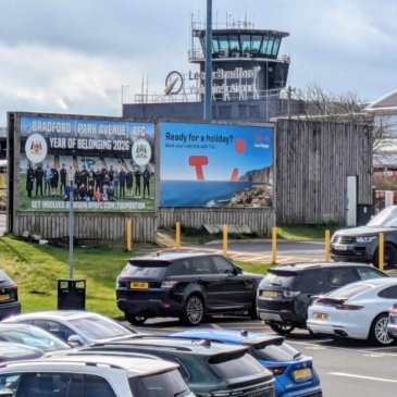 Bradford (Park Avenue) and BPA Sports Foundation taking off with Leeds Bradford Airport partnership
